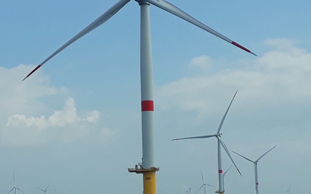 Sortie TMELEC en mer au parc éolien de ST NAZAIRE