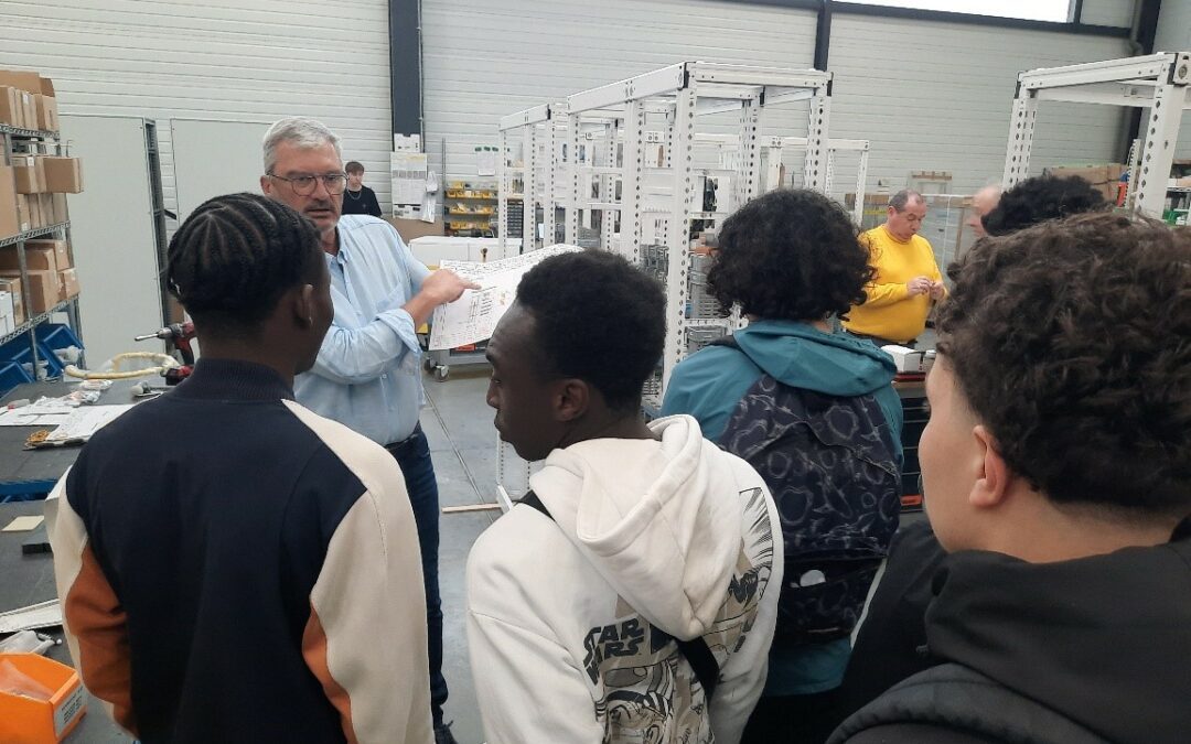 Visite des 1 MELEC à l’entreprise ITEC OCEAN